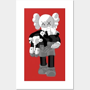 Kaws Design 2 Posters and Art